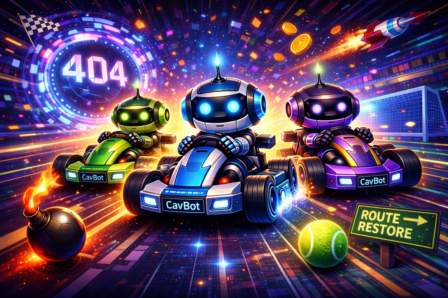 CavBot Arcade preview
